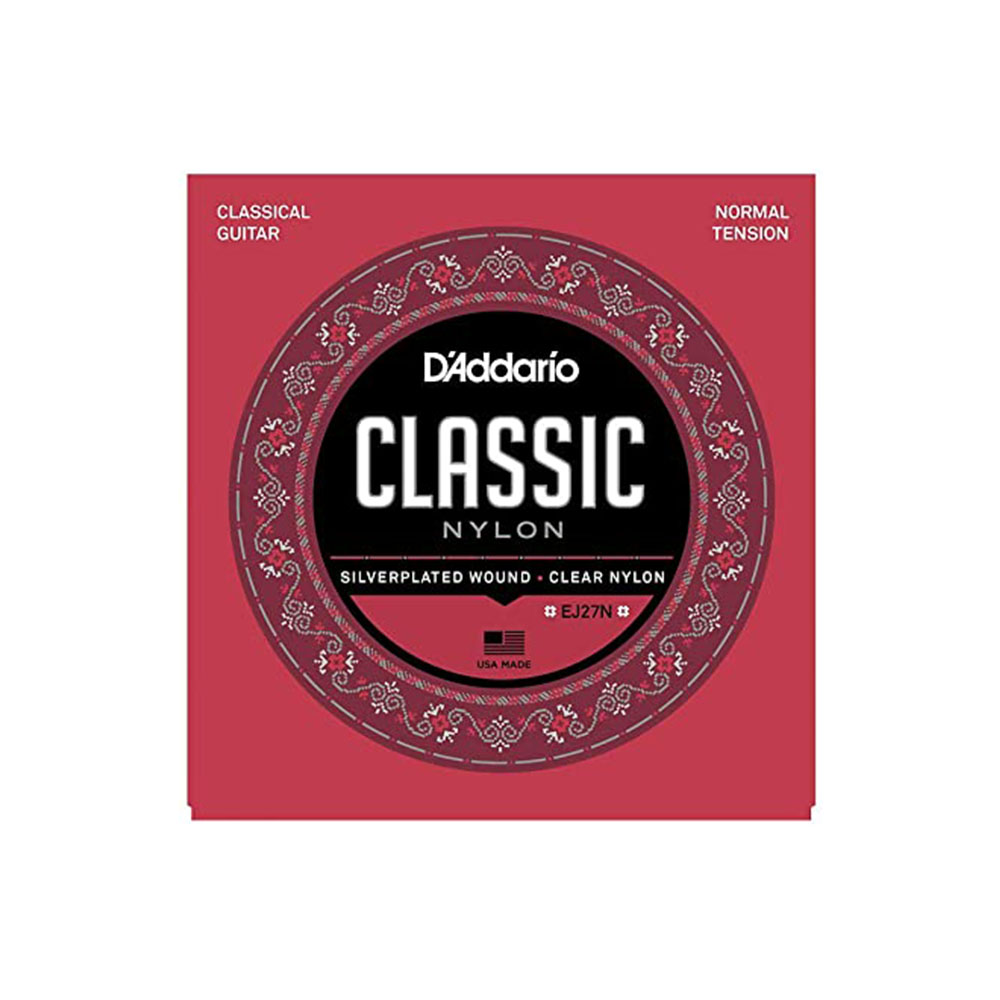 Encordoamento Violão Nylon Tensão Media D'addario EJ27N Classic