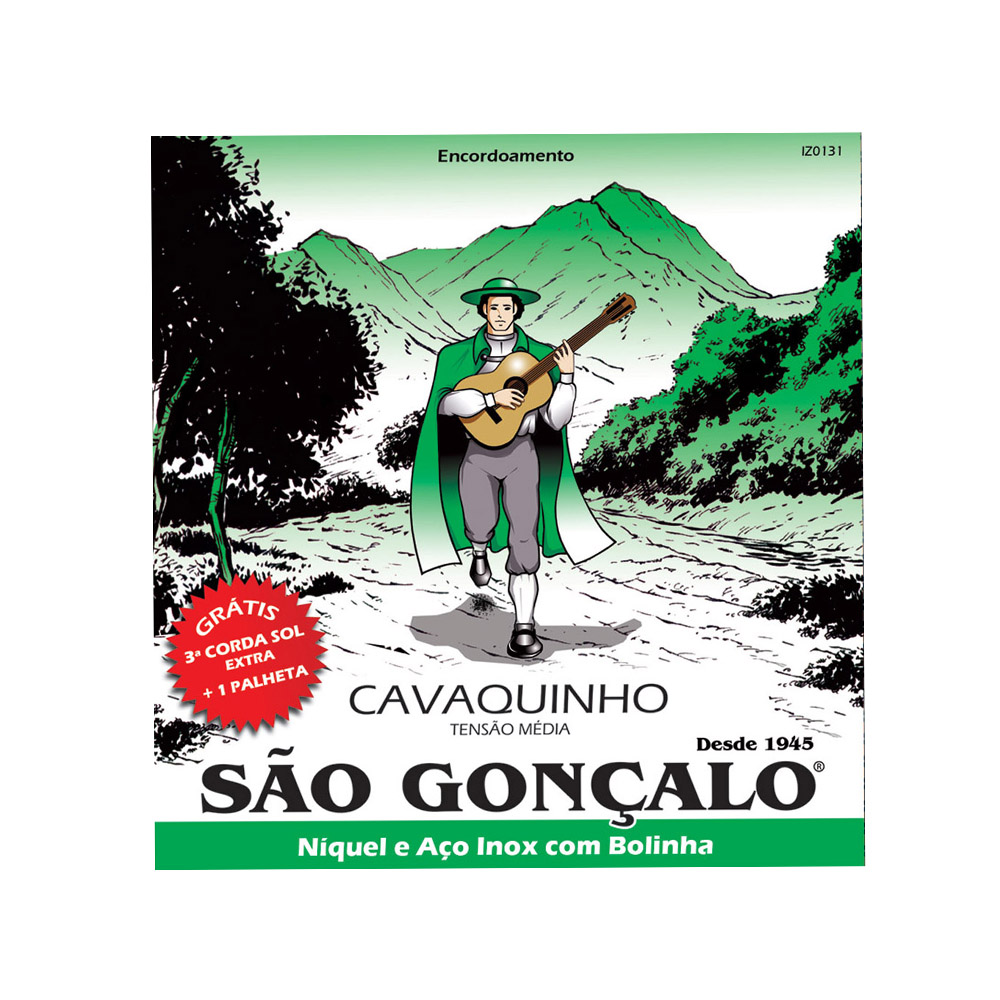 Encordoamento Cavaco Tensão Media São Gonçalo