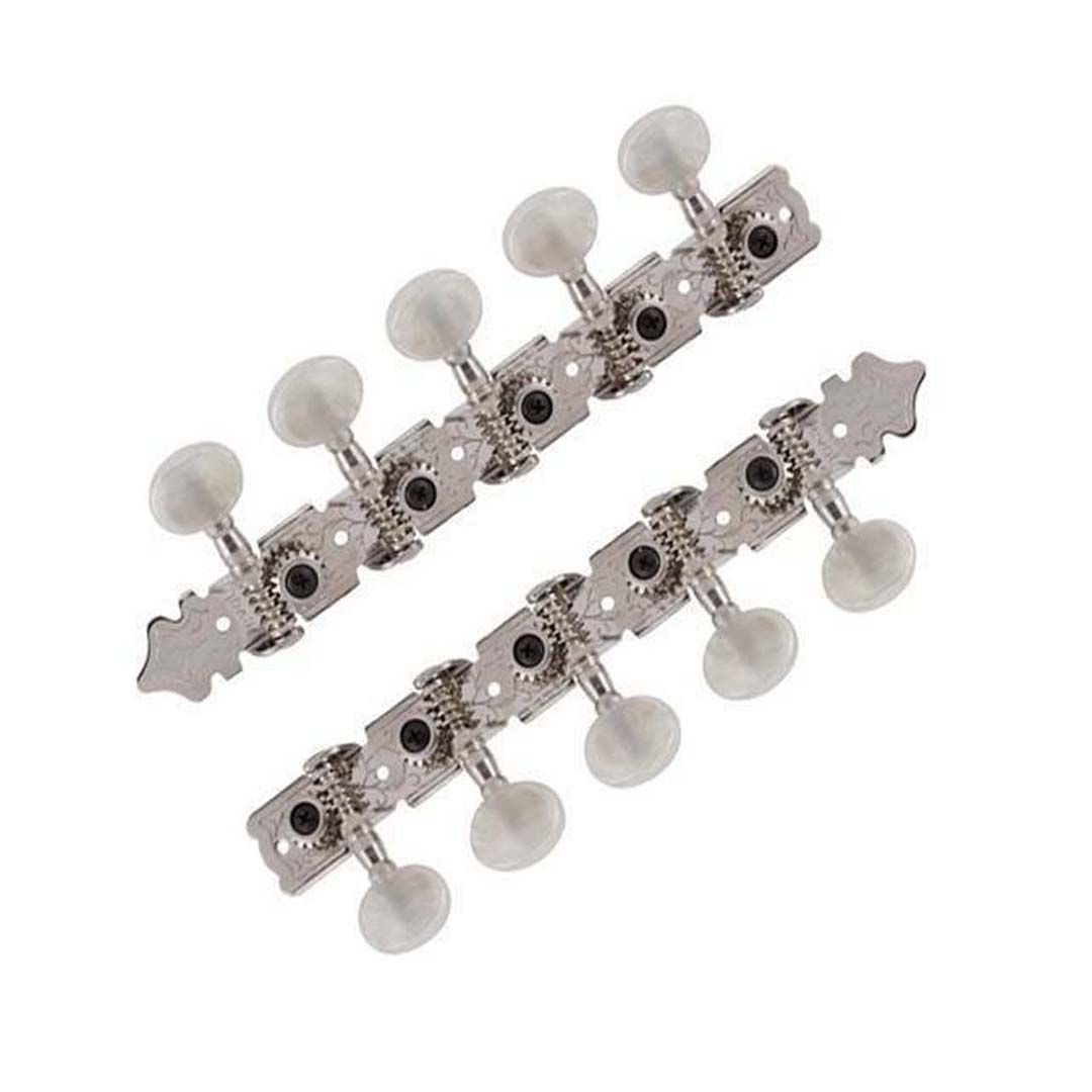 Tarraxa Violão 12 Cordas Pino Fino Cromada Deval AFA6010