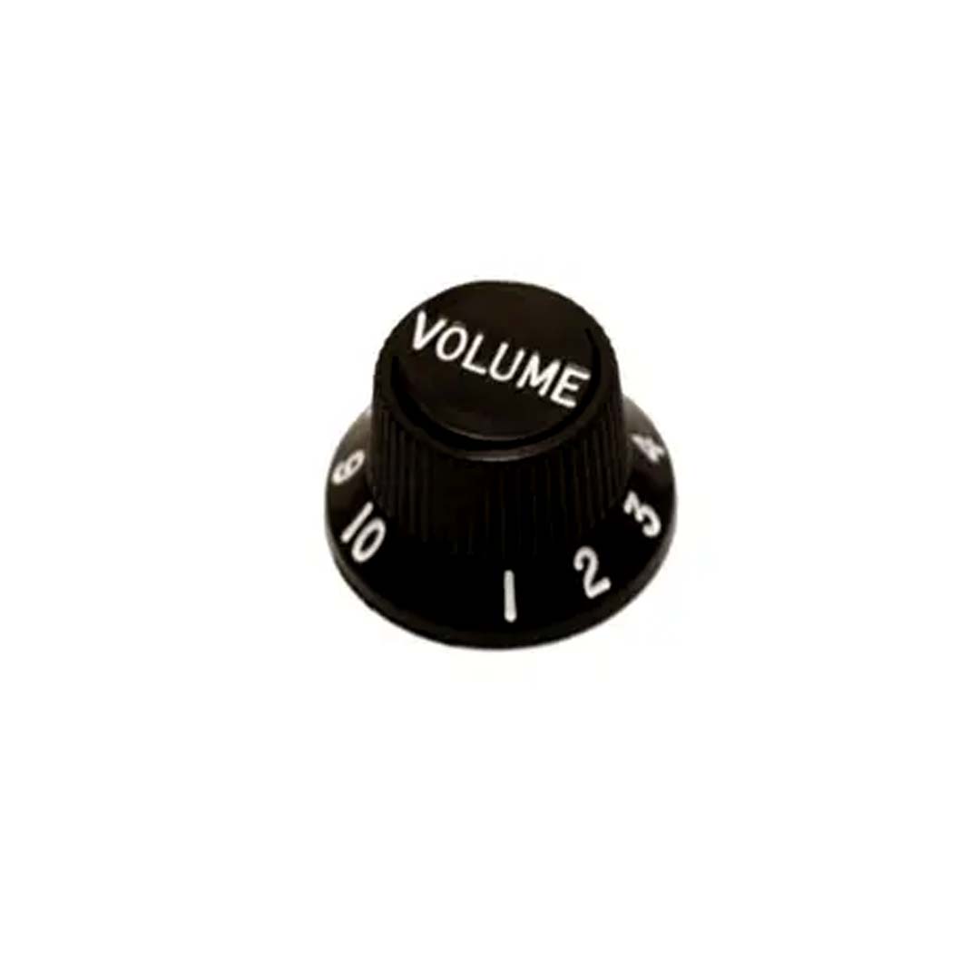 Knob de Plástico para Guitarra Strato Volume Dolphin