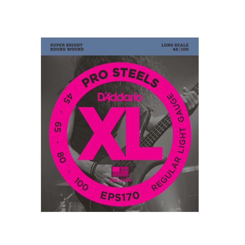 Encordoamento Baixo 4 Cordas 045 D'addario EPS170