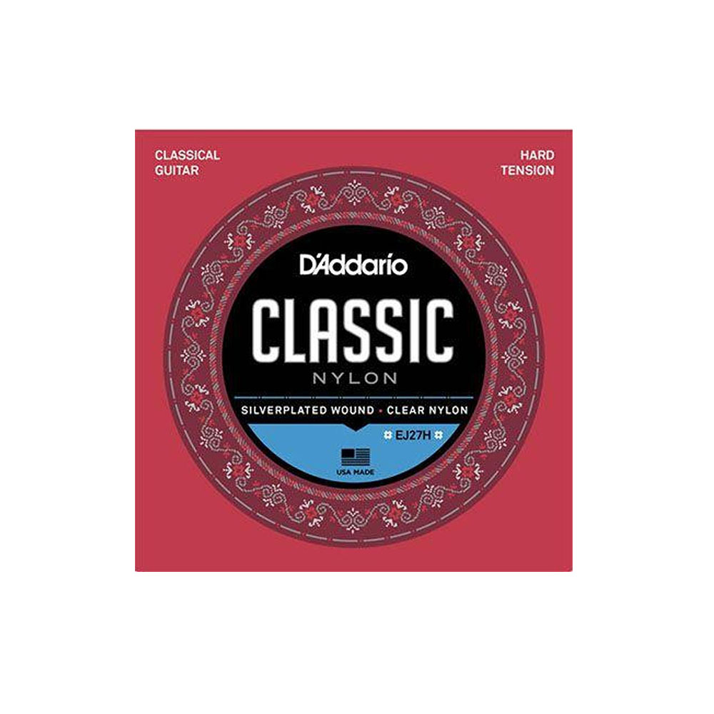 Encordoamento Violão Nylon Tensão Alta D'addario EJ27H Classic