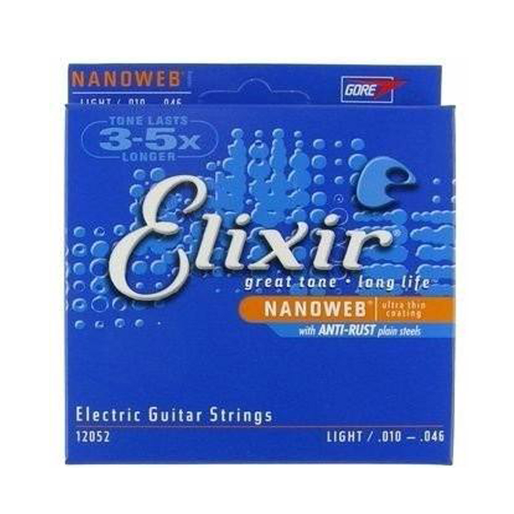 Encordoamento Guitarra 010 Elixir Light 12052