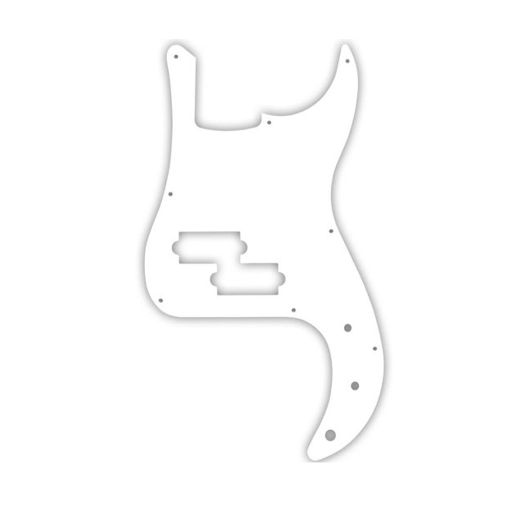 Escudo Baixo Precision Bass Branco 3 Camada Dolphin 5626