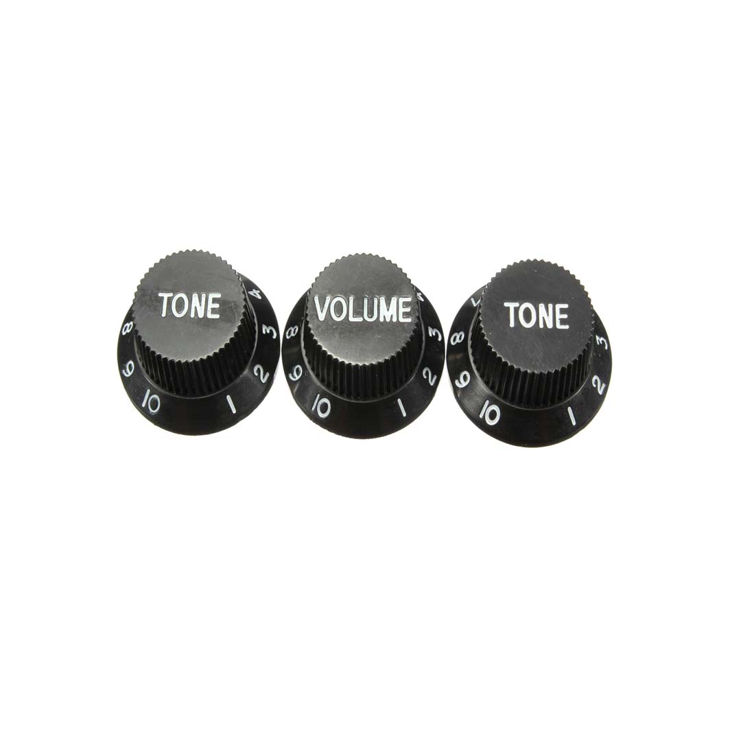 Knob de Plástico para Guitarra Strato (1V-2T) Fender