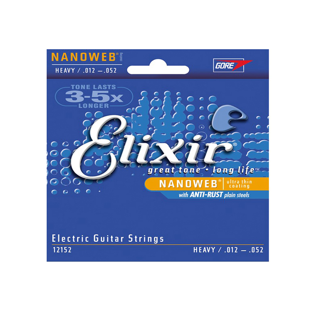 Encordoamento Guitarra 012 Elixir Heavy