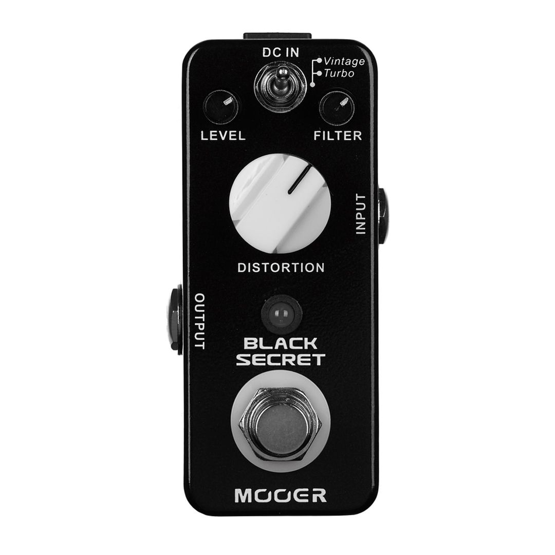 Pedal Distorção Black Secret MBSD Mooer