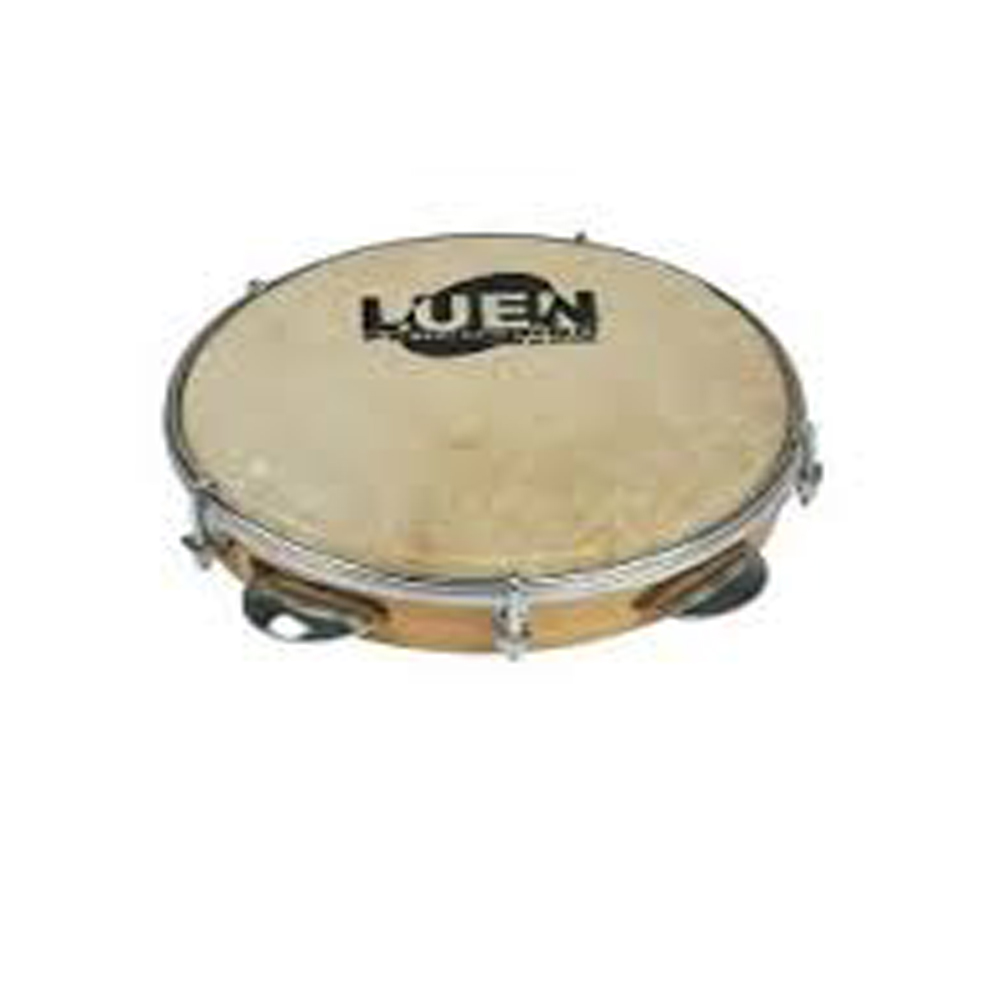 Pandeiro 12″ Madeira 07Afin Pele Couro 40168 Luen