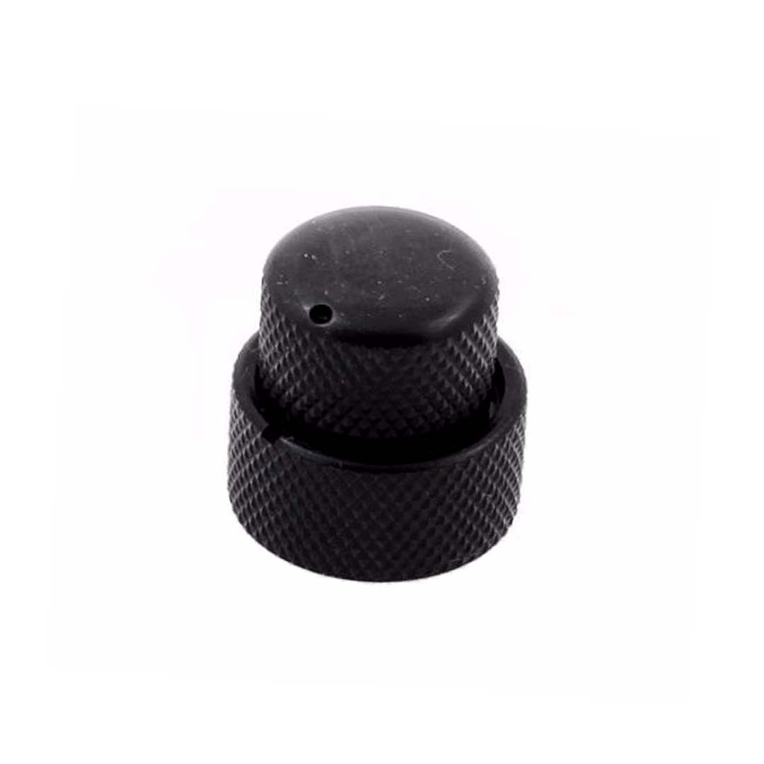 Knob de Metal Preto Duplo Hallen KS-DUAL Spirit