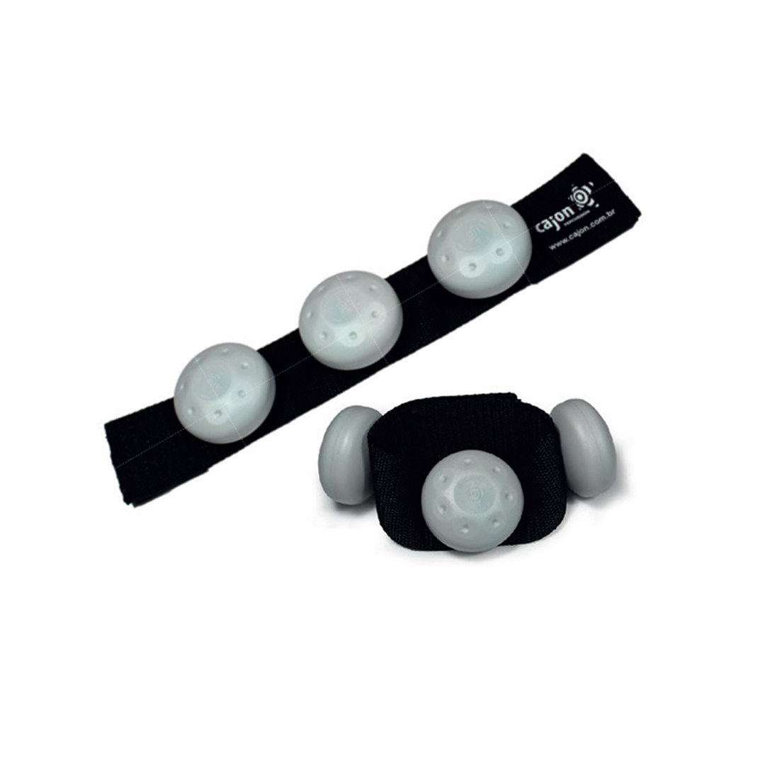 Shaker Perna Leg Soft Cinza LSS CZ Cajon Percussion