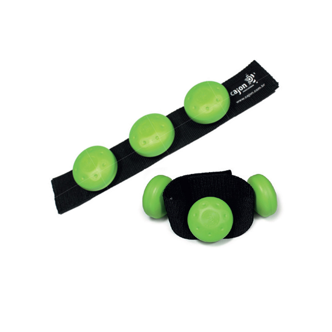 Shaker Perna Leg Medium Verde LSM VD Cajon Percussion
