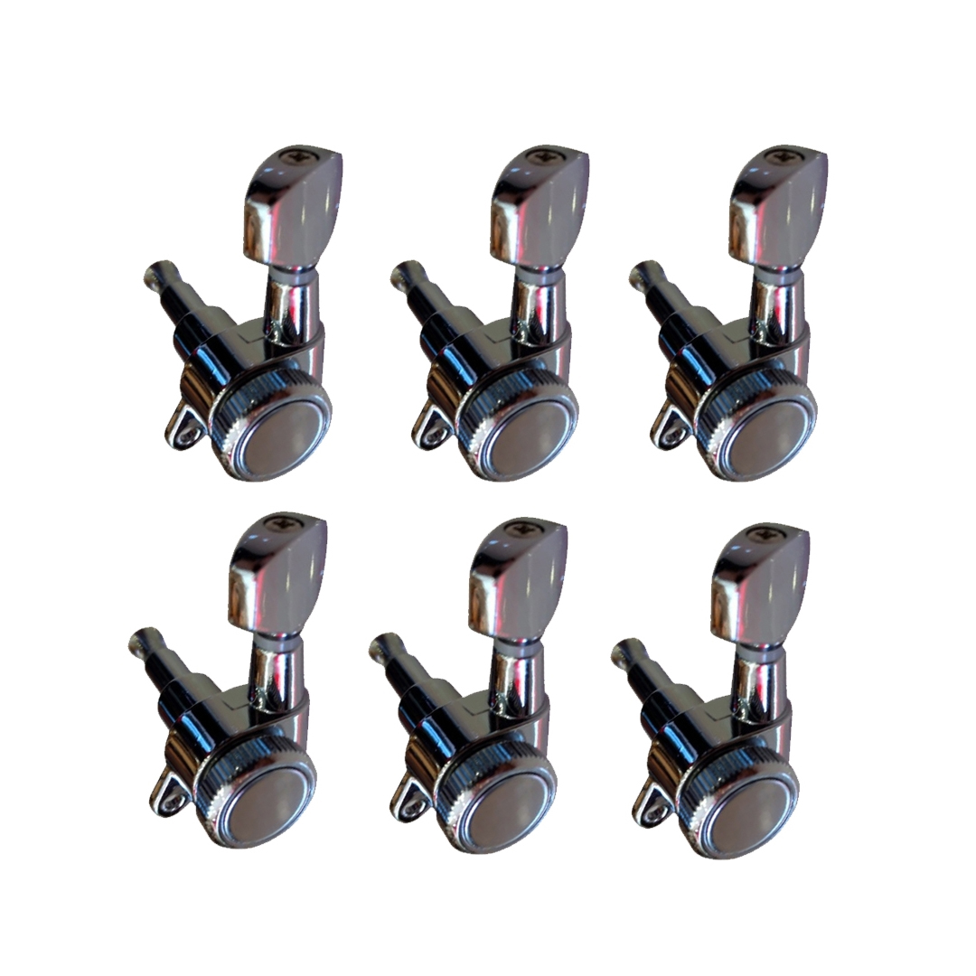 Tarraxa 3+3 Blindada Guitarra Strinberg GM25CR C/Trava