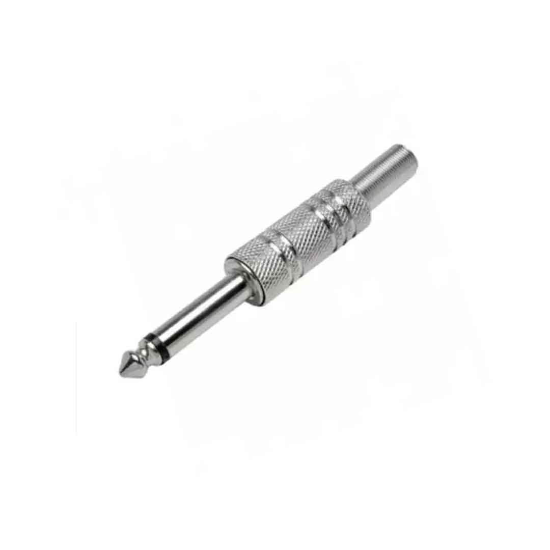 Plug P10 Mono Metal Com Mola