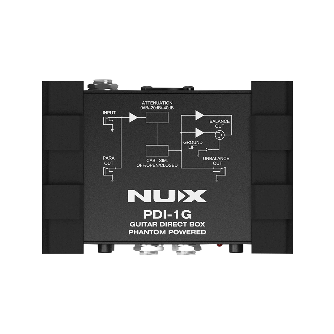 Direct Box para Guitarra NUX PDI1G