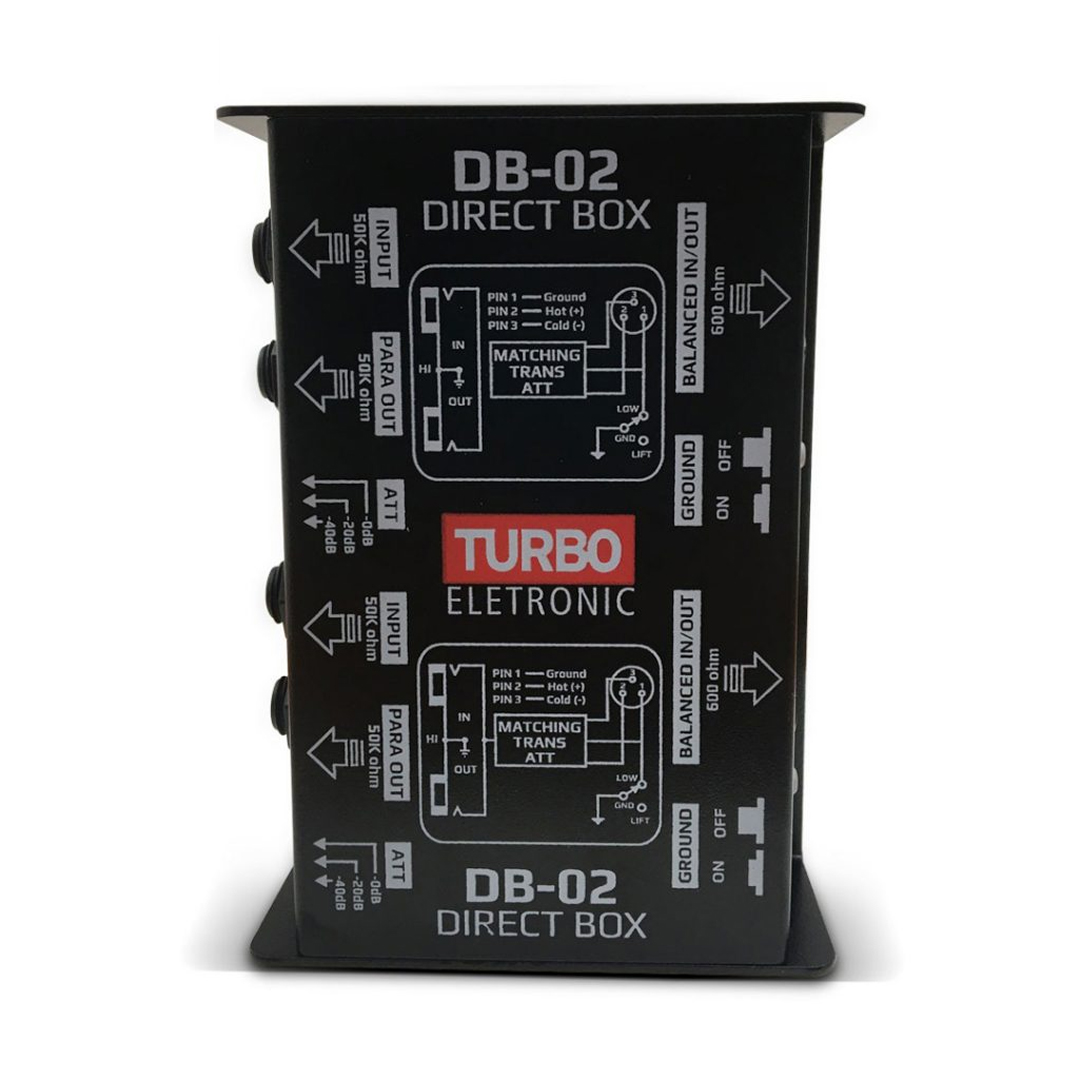Direct Box Passivo Duplo Turbo DB-02