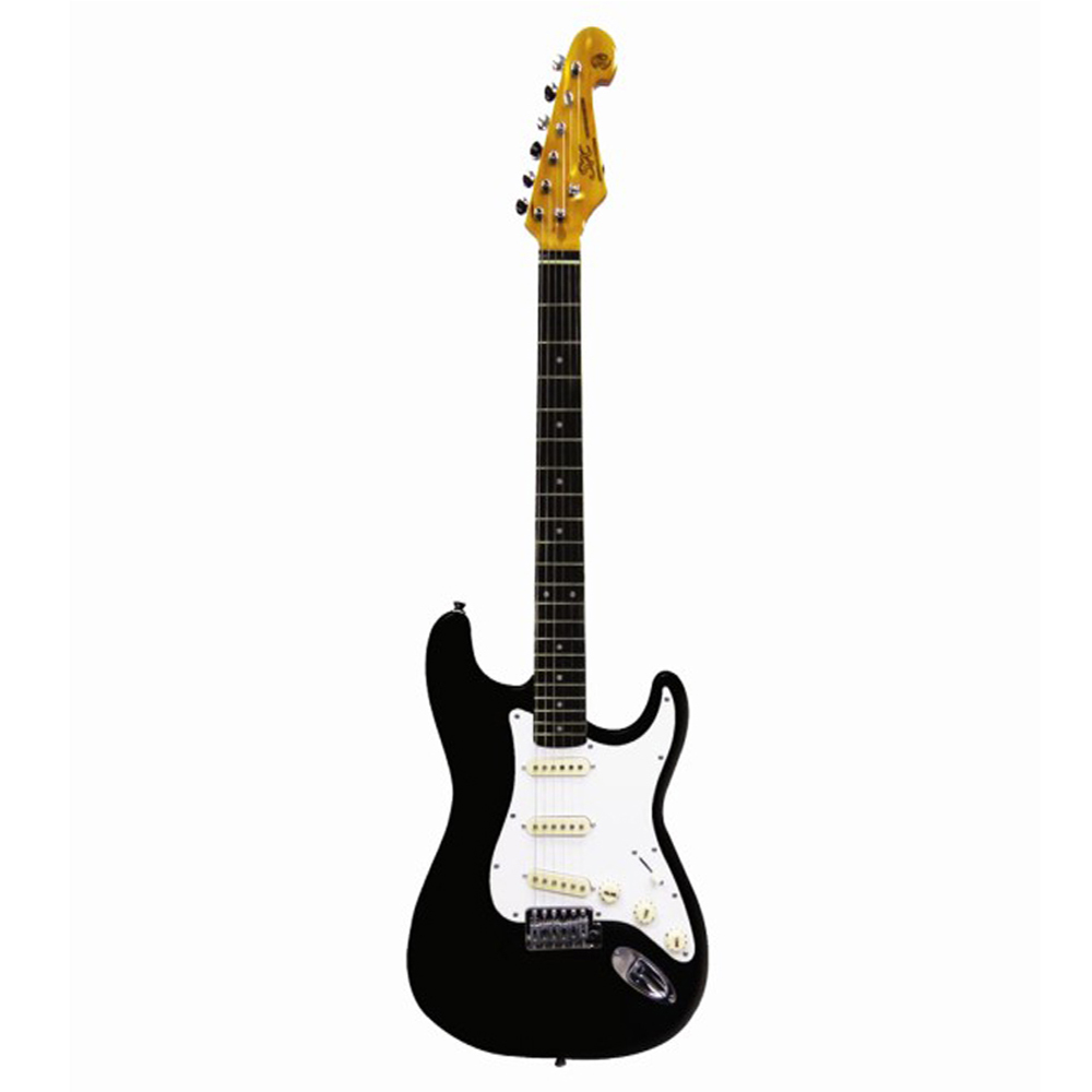Guitarra SX Strato SST62 Preta