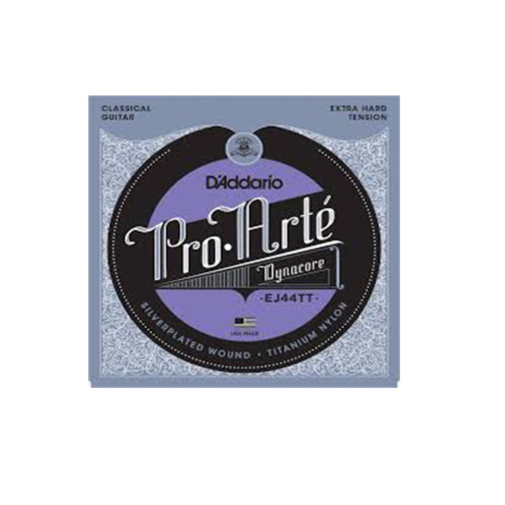 Encordoamento Violão Nylon Tensão Extra Hard D'addario EJ44TT Pro Art Titanium