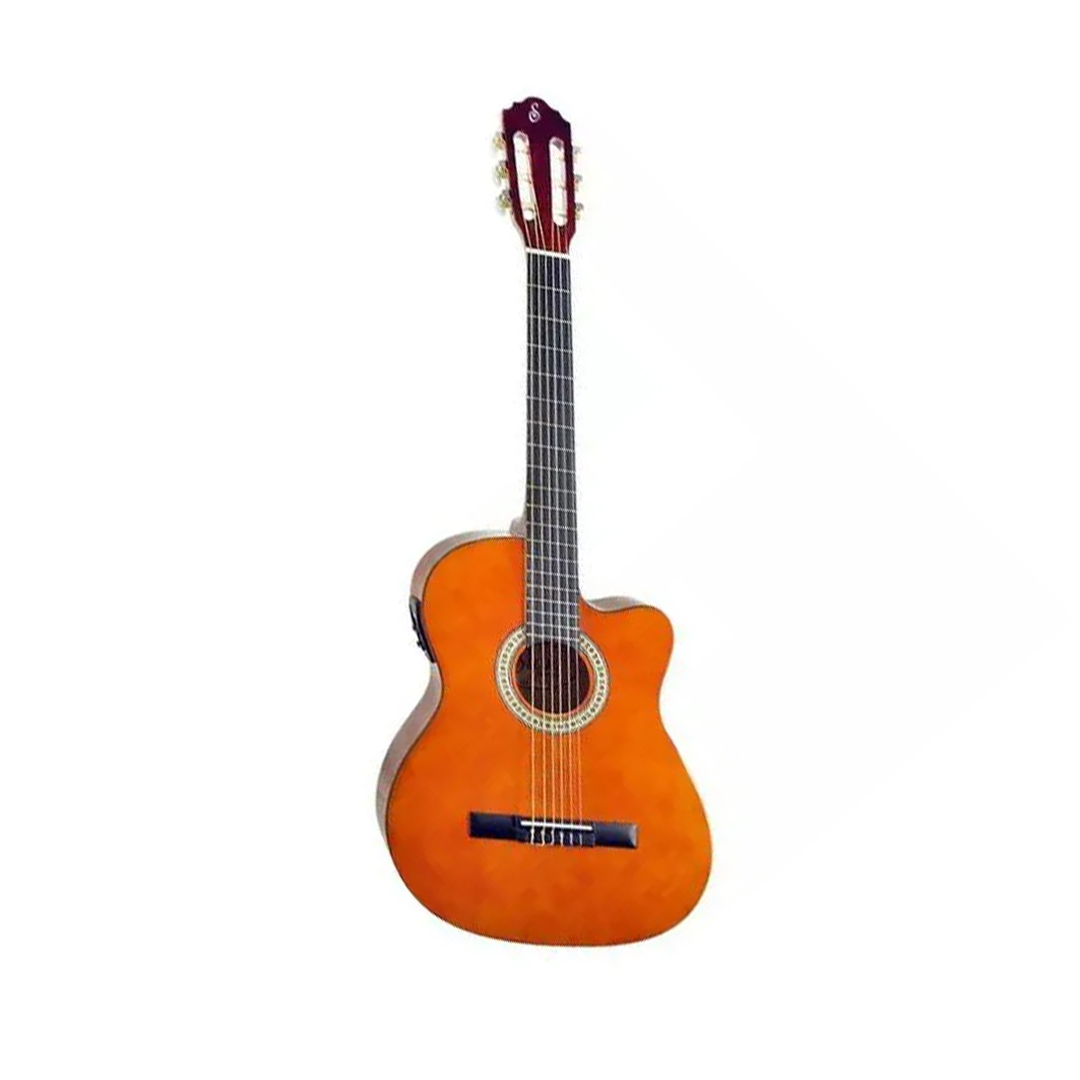 Violão Giannini Flat Nylon Elétrico NF-14 CEQ Natural