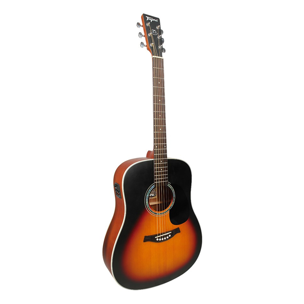 Violão Tagima Folk Aço Elétrico TW-25 Sunburst