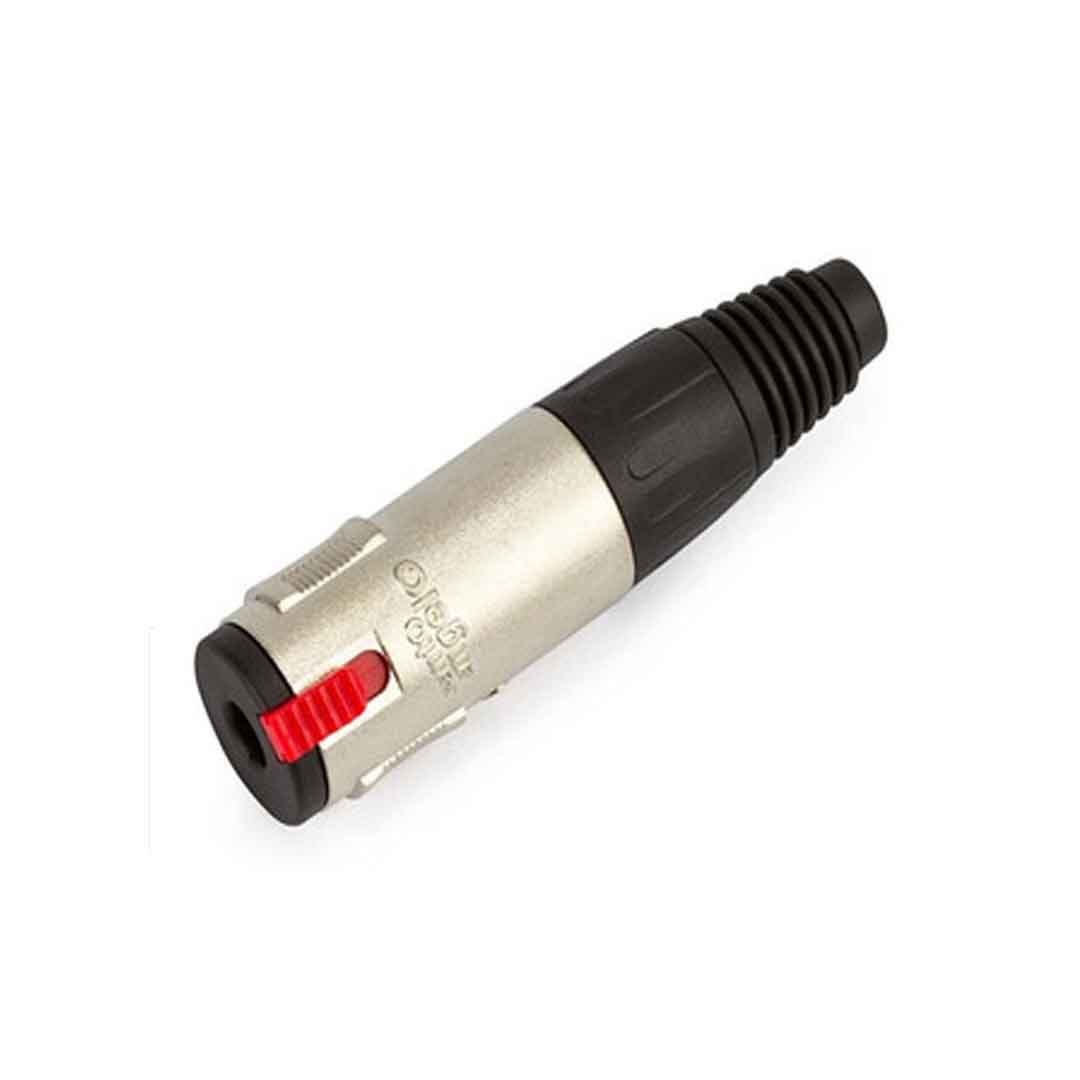 Plug P10 Fêmea Linha Com Trava Santo Ângelo