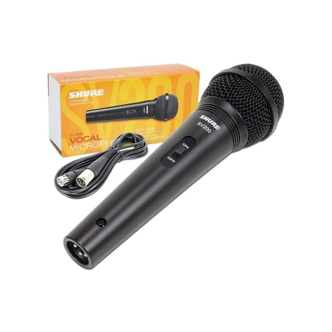 Microfone de Mão Com Fio Shure SV200