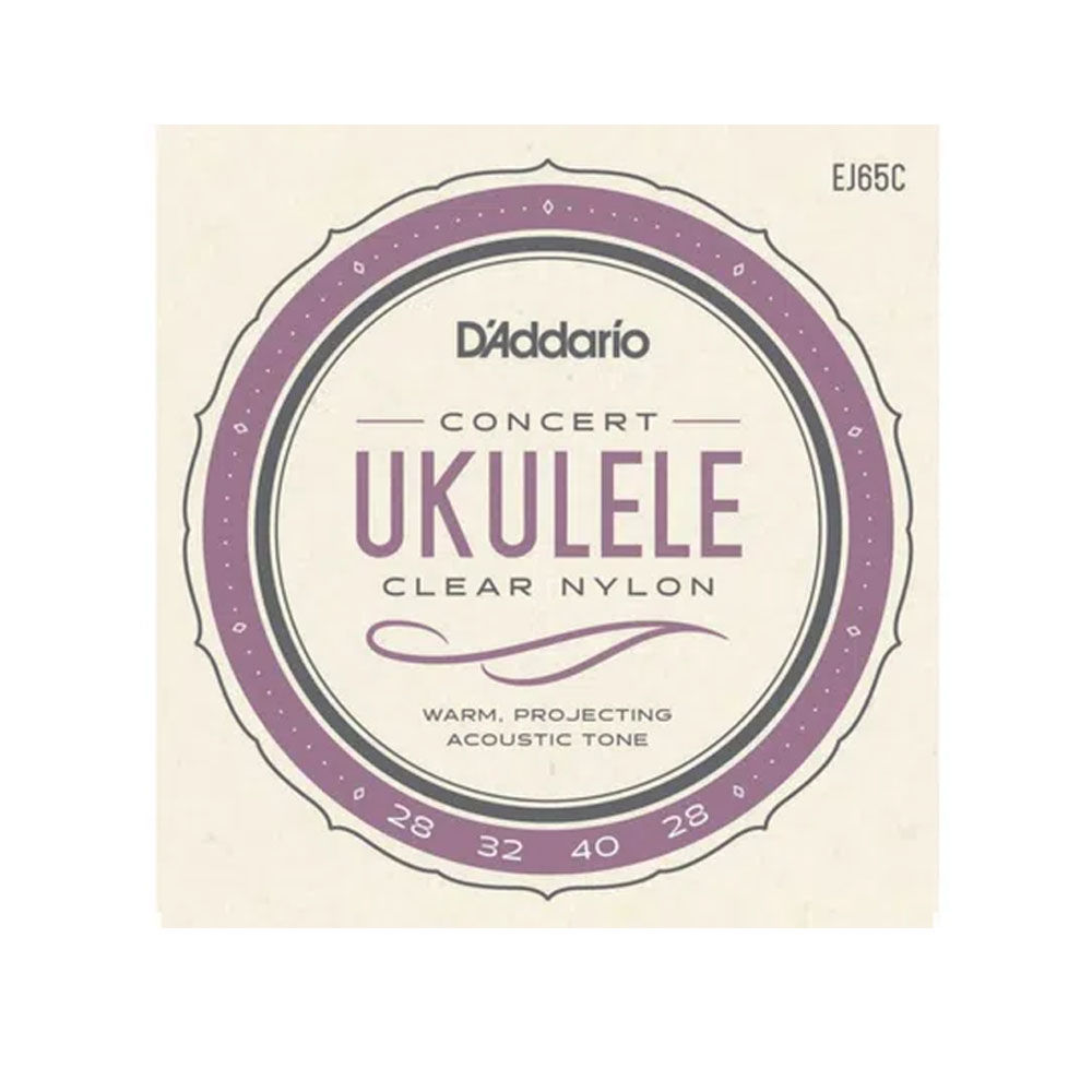 Encordoamento Ukulele Concert D'addario EJ65C