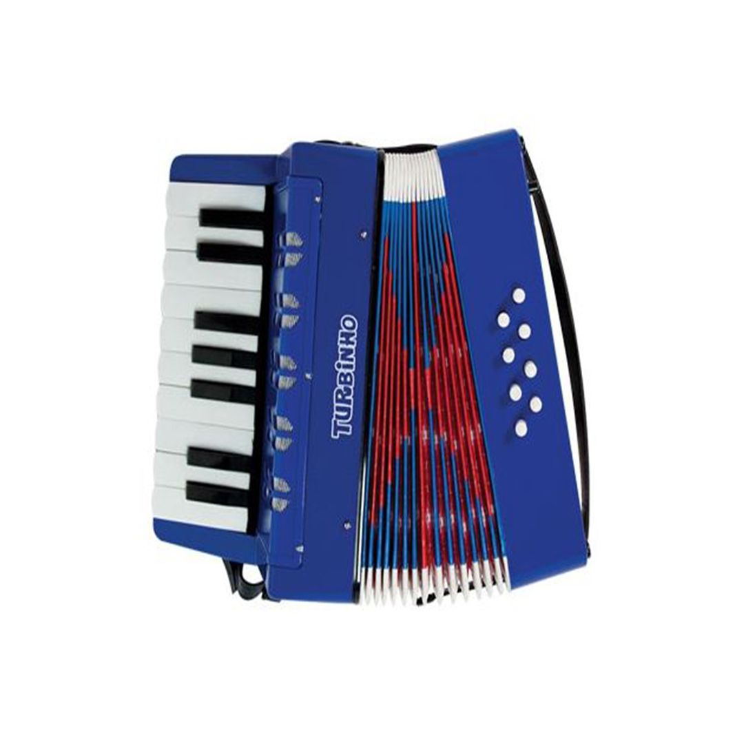Acordeon 08 Baixos Turbinho 104-BL Azul