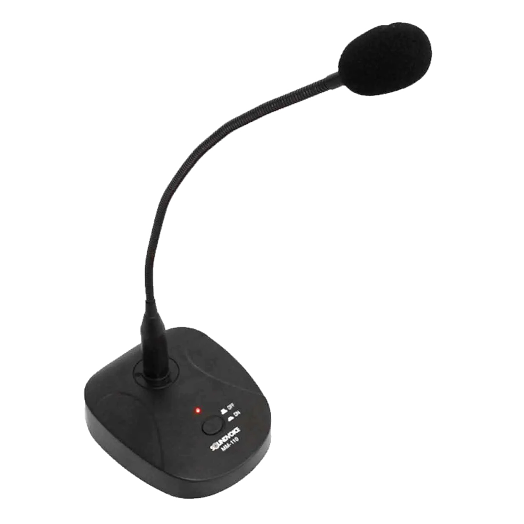 Microfone de Mesa Soundvoice MM110