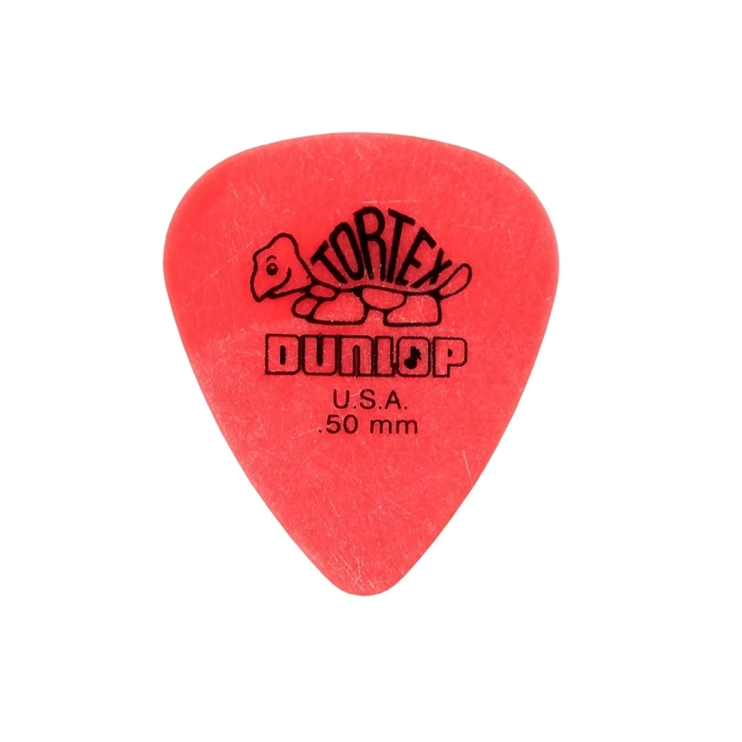 Palheta Dunlop 0,5MM Tortex Vermelha