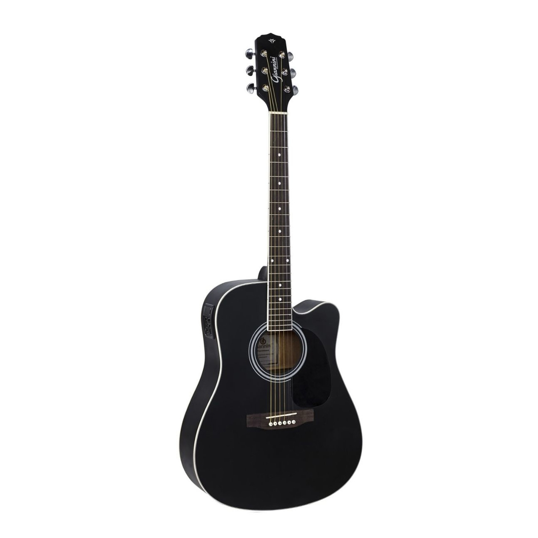 Violão Giannini Folk Aço Elétrico GDC-1 CEQ SBK