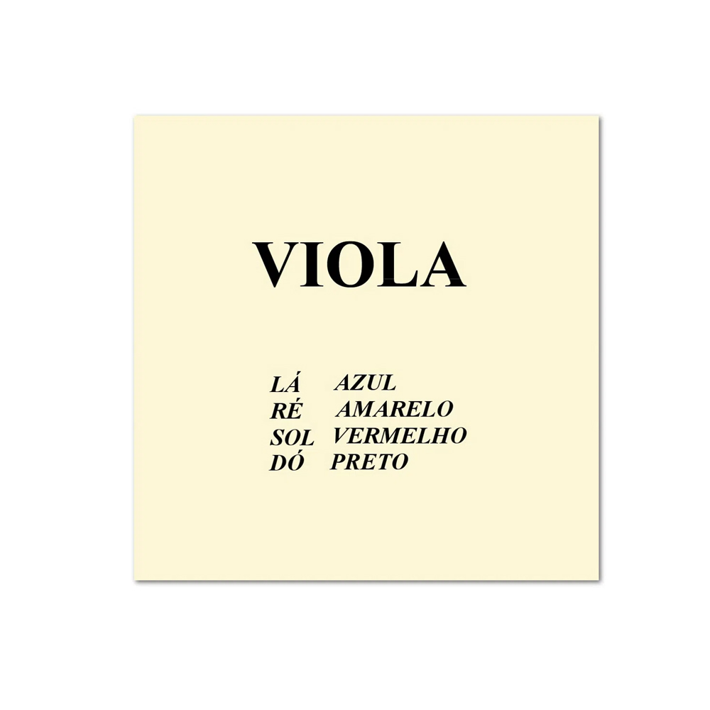 Encordoamento Viola de Arco Mauro Calixto