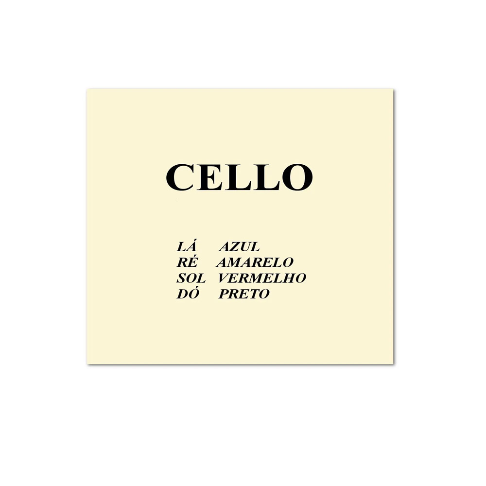 Encordoamento Violoncelo Sintético Mauro Calixto