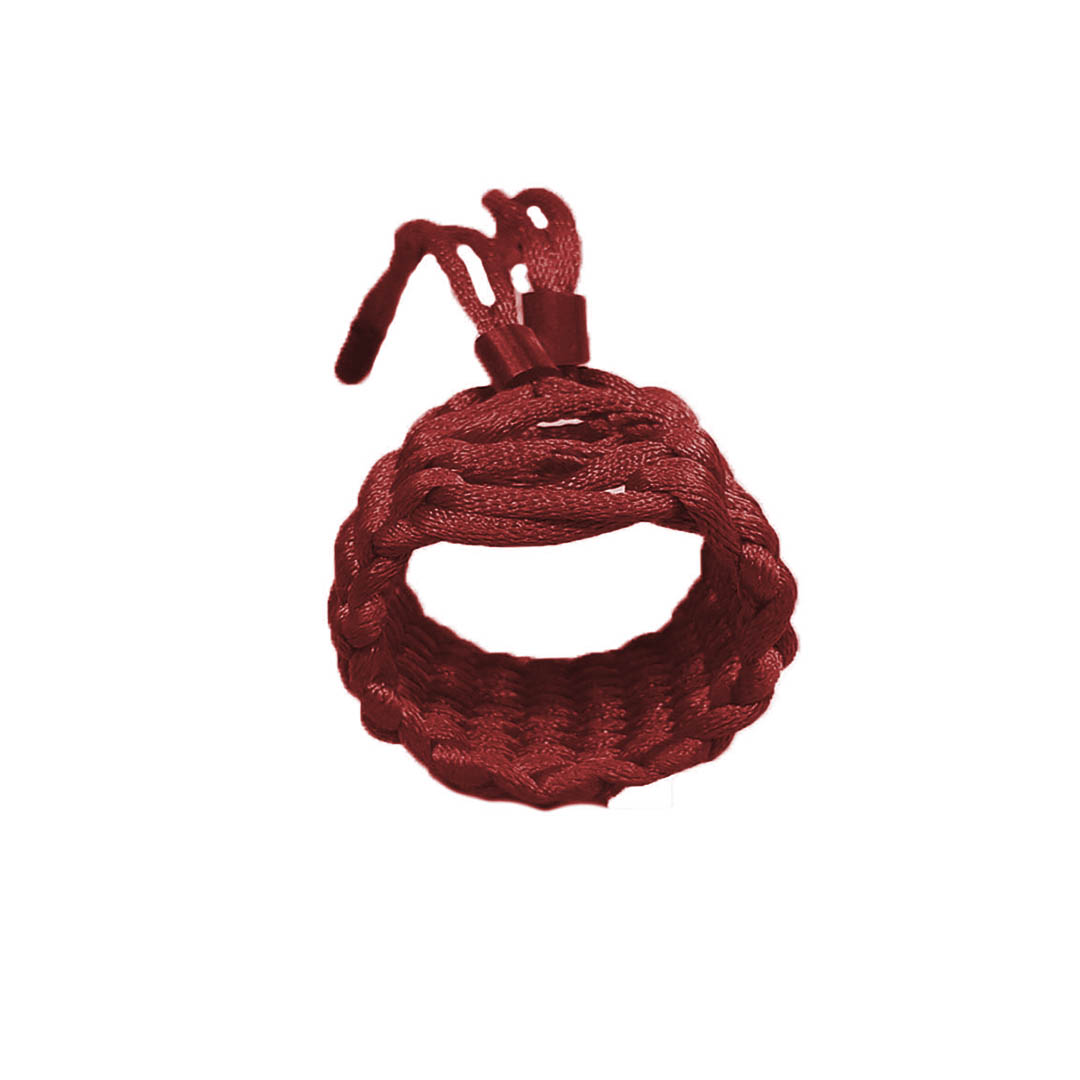 Braçadeira para Sax Alto Seda Vinho Hammock