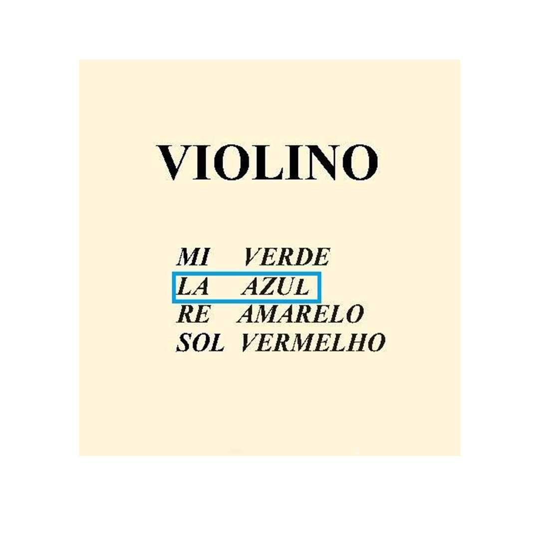 2 Corda de Violino Avulsa (LA) Mauro Calixto