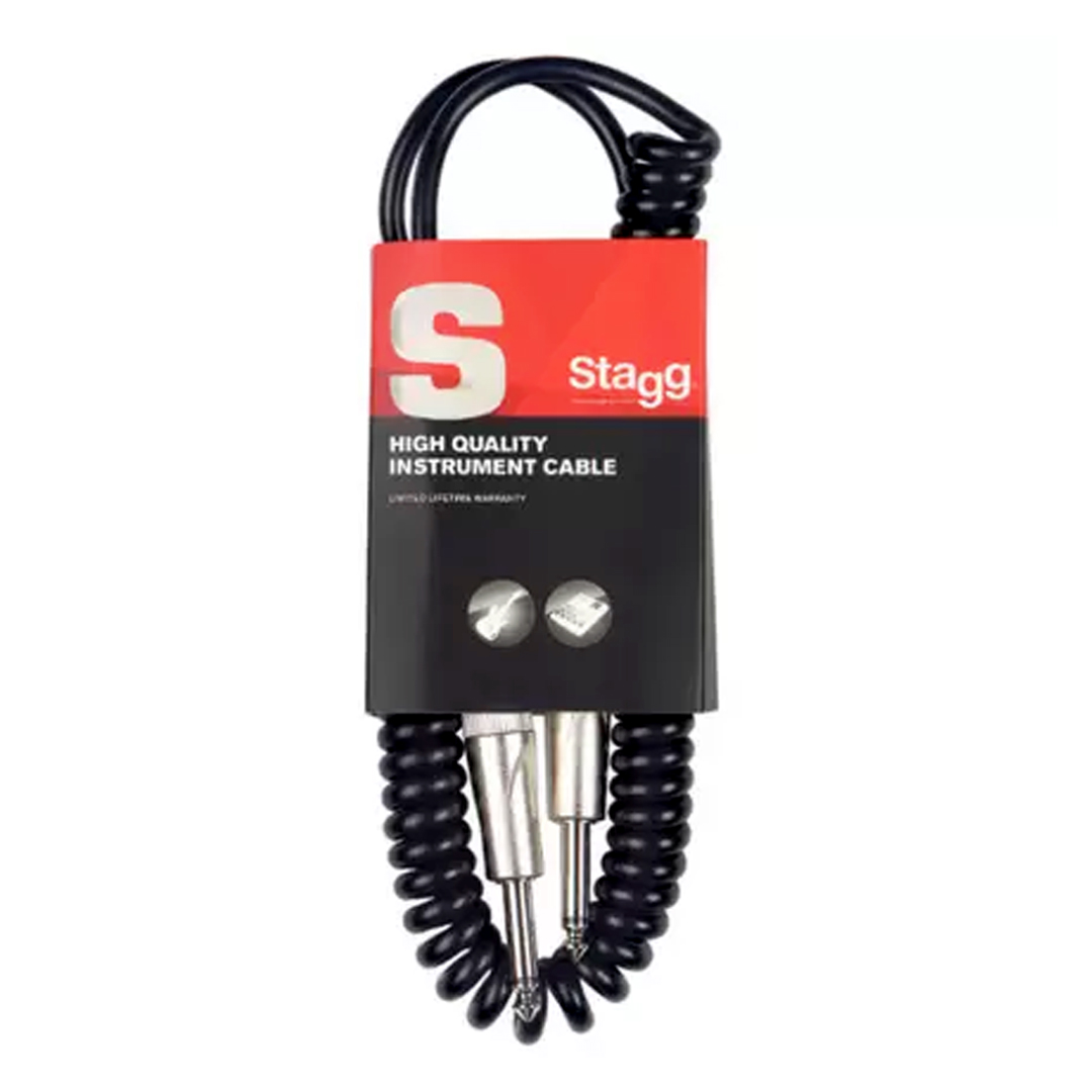 Cabo de Instrumento 06 Metros Espiral Stagg SGCC6