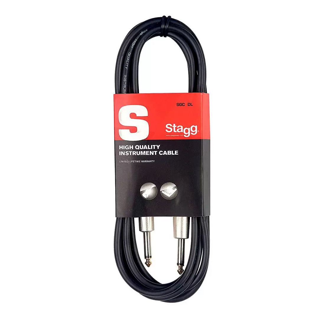 Cabo de Instrumento 10 Metros P10 Stagg SGC10DL DELUXE