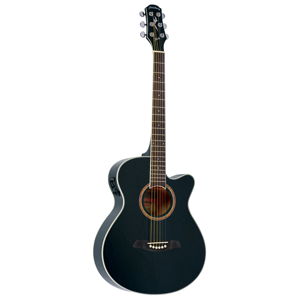 Violão Strinberg Aço Elétrico BE30C Preto