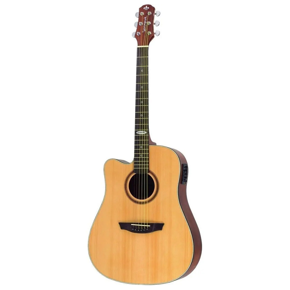 Violão Strinberg Folk Aço Elétrico SD200C Canhoto Natural Fosco