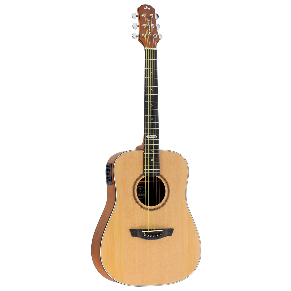 Violão Strinberg Baby Aço Elétrico SR200 NS