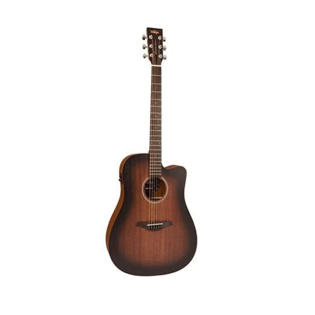 Violão Vintage Folk Cutway Aço Eletrico VE440WK Dreadnought Statesboro