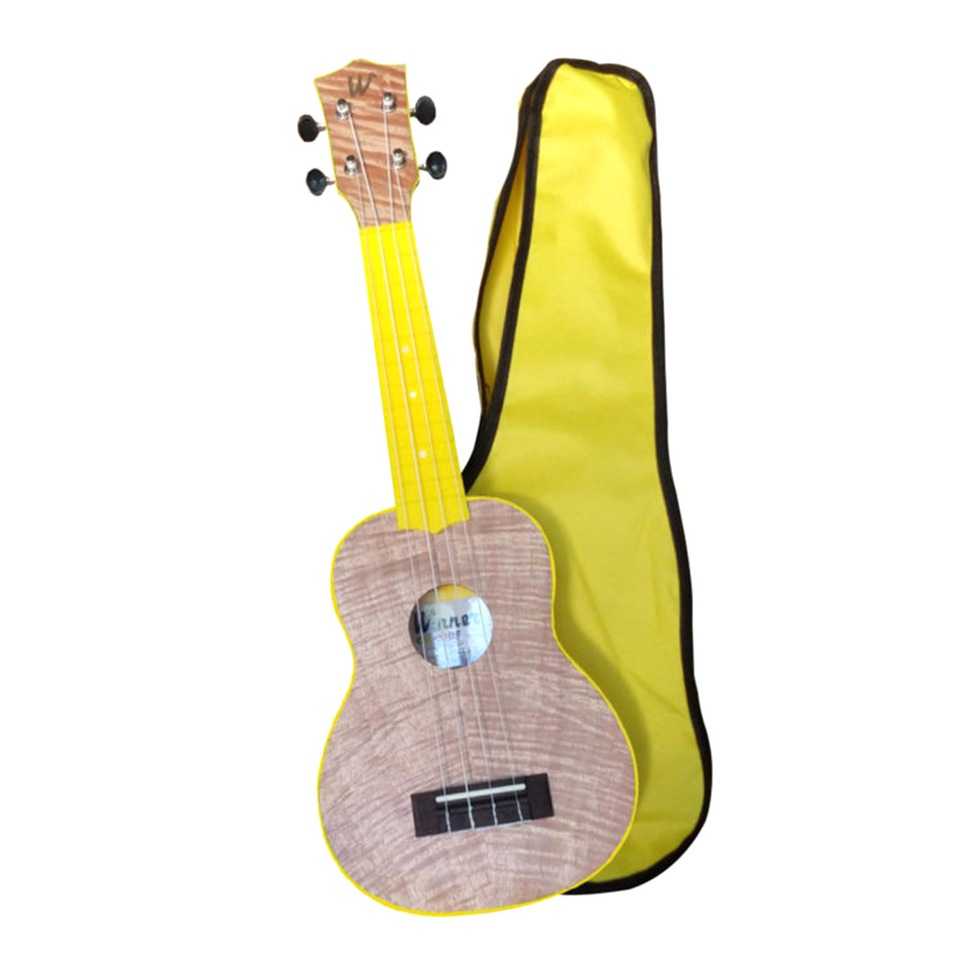 Ukulele Winner Soprano Acústico COLORS SERIES Amarelo