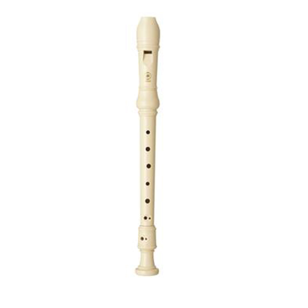 Flauta Doce Soprano Barroca Yamaha YRS24B Creme
