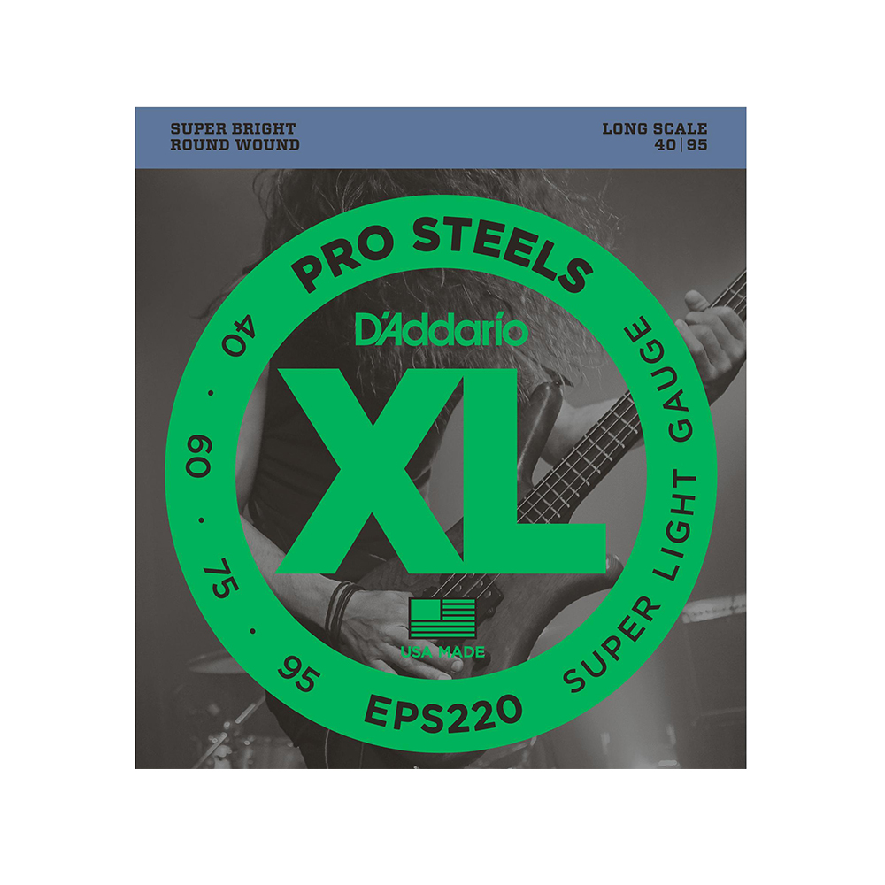 Encordoamento Baixo 4 Cordas 040 D'addario EPS220