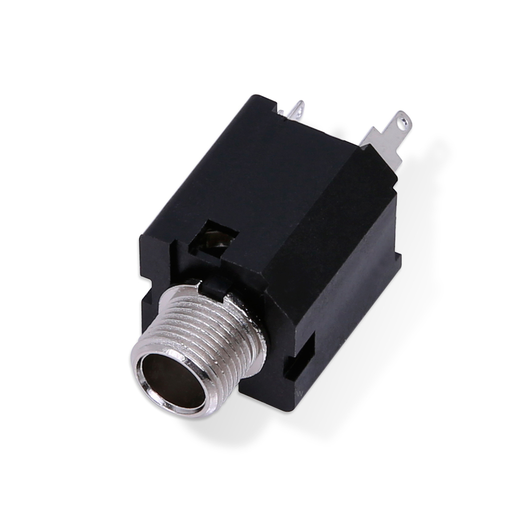 Jack Stereo Fechado Placa Quadrado MJ300 Spirit