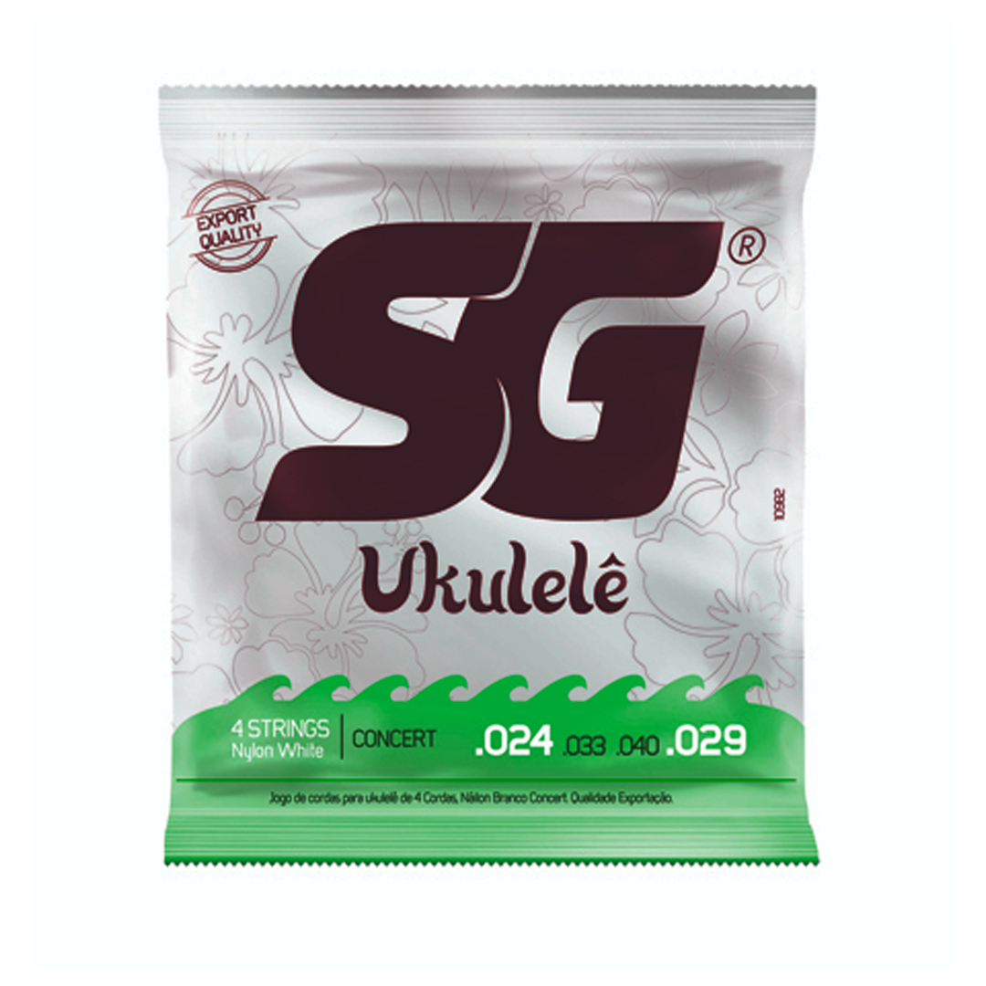 Encordoamento Ukulele Concert SG Cristal 10982