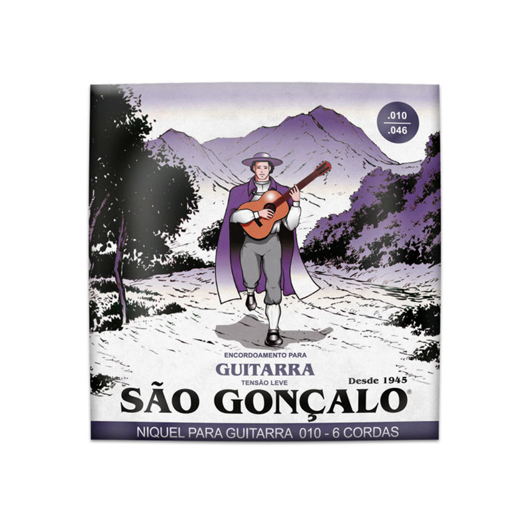 Encordoamento Guitarra 010 São Gonçalo