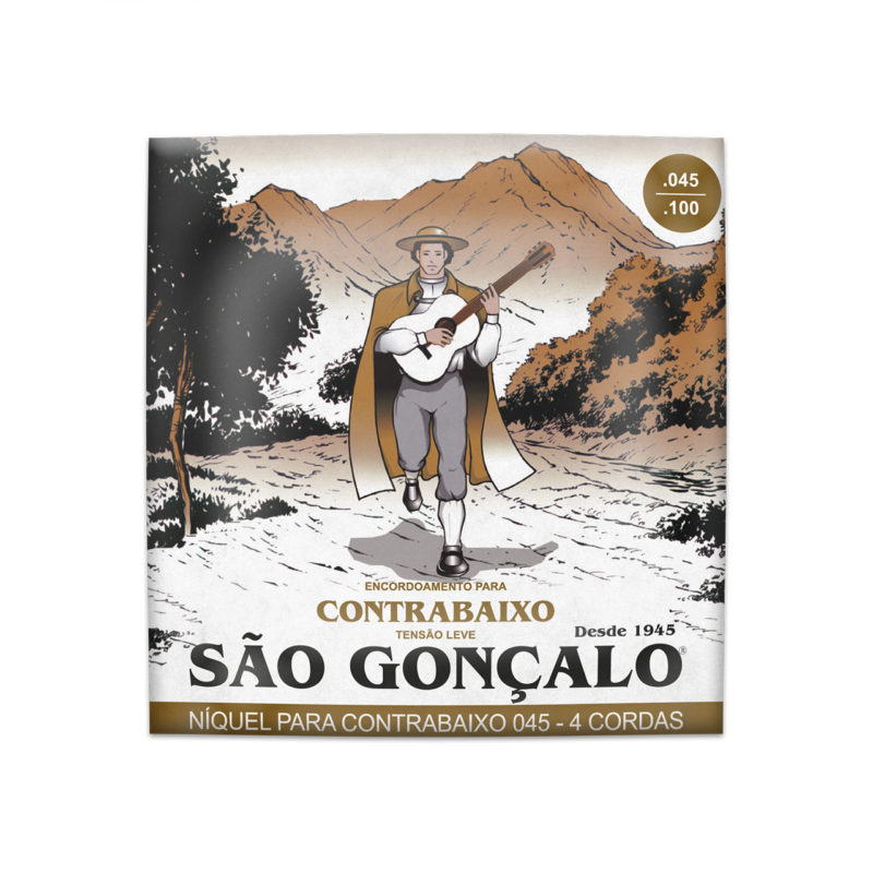 Encordoamento Baixo 4 Cordas 045 São Gonçalo