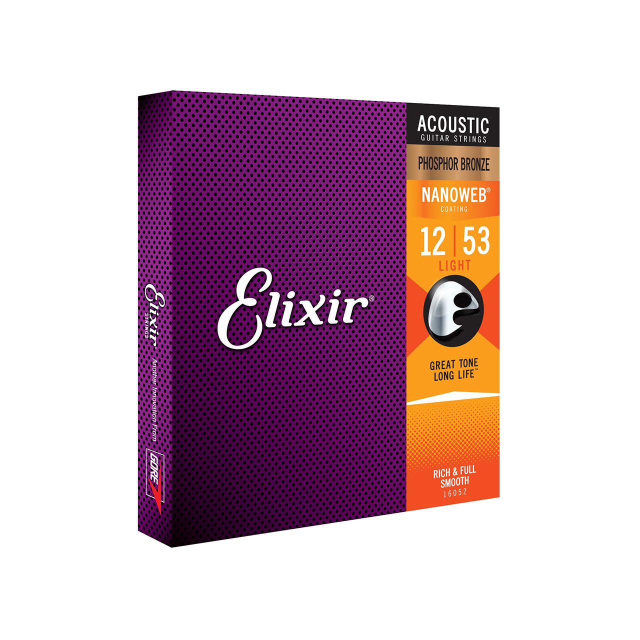 Encordoamento Violão Aço 012 Elixir Phosphor Bronze