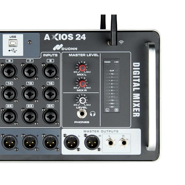Mesa de Som Digital 24 Canais Duonn AXIOS 24 Padrão Rack - Image 6