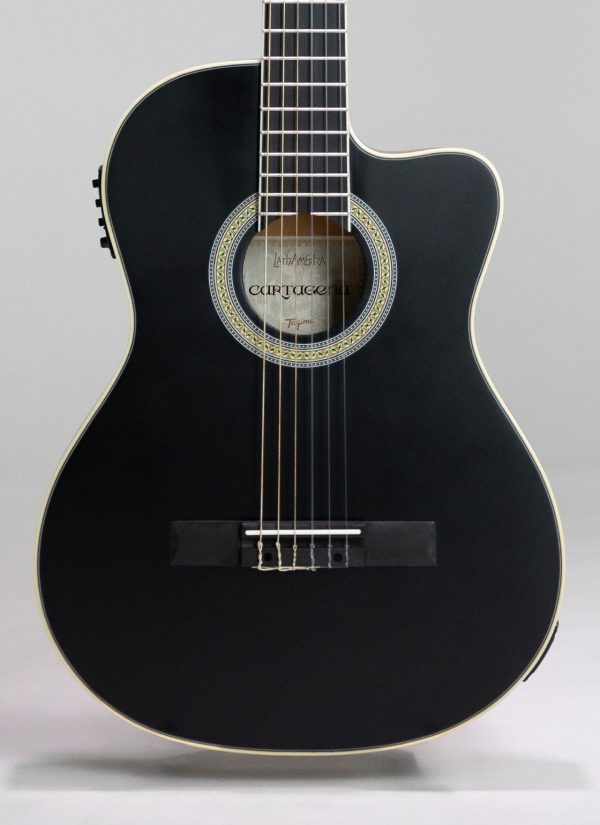 Violão Tagima Flat Nylon Elétrico Cartagena BKS - Image 2